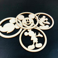 Mouse Coaster 4" S/4