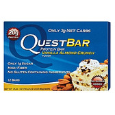 Quest Vanilla Almond Crunch Bar (12x2.12Oz)
