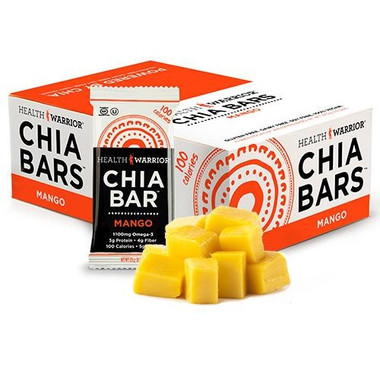 Health Warrior Chia Bar Mango (15x0.88Oz)