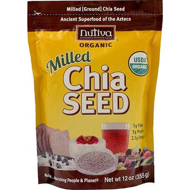 Nutiva Organic Milled Chia Seeds (1x12 Oz)