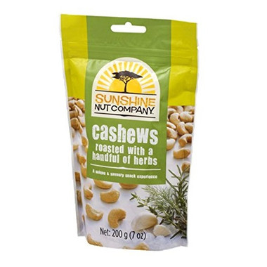 Sunshine Nut Herb Roast Cashews (12x7Oz)