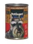Pet Guard Senior Dog Chicken Liver vegetable (12x14 Oz)