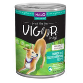 Halo Vigor Dog Salmon Venison Wet (12x13.2Oz)