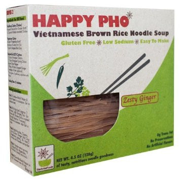 Star Anise Happy Pho Brown Rice Noodles Mushroom (6x4.5Oz)