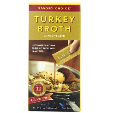 Savory Choice Turkey Broth Concentrate (12x5.1Oz)