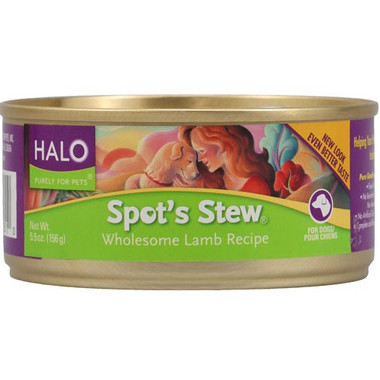 Halo Lamb Wet Dog Food (12x5.5Oz)
