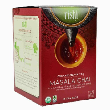 Rishi Tea Masala Chai, FT (6x15 BAG)