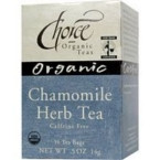 Choice Organic Teas Chamomile Herb Tea (6x16 Bag)