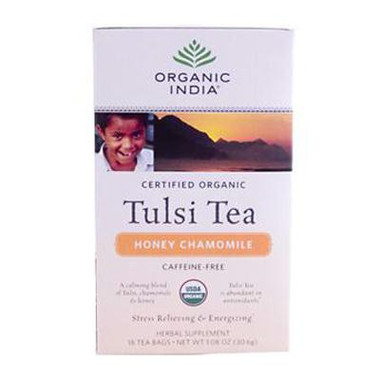 India Honey Chamomile Tulsi Tea (6x18 CT)