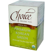 Choice Organic Teas Premium Korean Green (6x16 Bag)