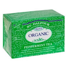 St. Dalfour Organic Tea, Tea Bags, Peppermint (6x25 Bag )