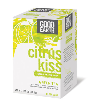 Good Earth Teas Citrus Kiss Decaf Green Lemongrass Tea (1x18 CT)