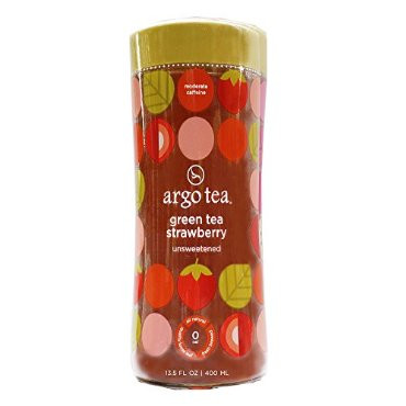 Argo Unsweetened Strawberry Green Tea (12x13.5Oz)