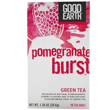 Good Earth Pomegranate Burst Green Tea (6x18 Bag)