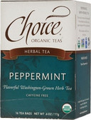 Choice Organic Teas Peppermint (6x16 Bag)