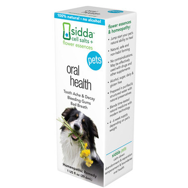 Sidda Flower Essences Oral Health Pets 1 fl Oz