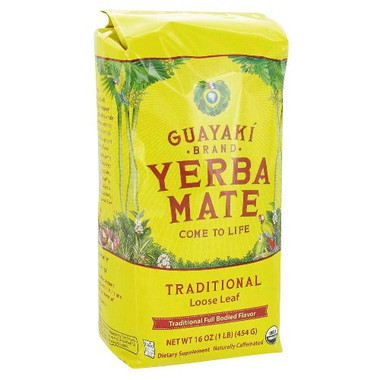 Guayaki Traditional Mate Loose Tea (3x16 Oz)