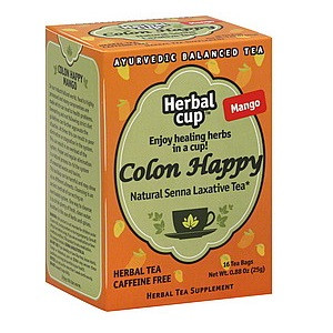 Herbal Cup Happy Colon Mango Herbal Tea (6x16BAG)