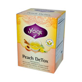 Yogi Peach Detox Tea (1x16 Bag)