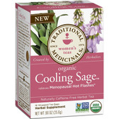 Traditional Medicinals Tea Organic Herbal Cool Sage (6x16 Bags)