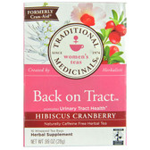 Traditional Medicinals Tea Back on Tract Hbscs Crnbrry (6x16 Bags)