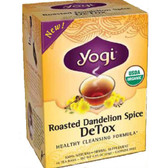 Yogi Tea Organic Roasted Dandelion Spice DeTox (6x16 Tea Bags)