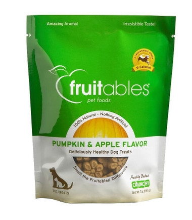 Fruitables Pumpkin & Apple Mix Dog Treats (8x7 Oz)