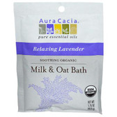 Aura Cacia Aromatherapy Body Care Soothing Milk & Oat Bath with Lavender (6x1.75 Oz)