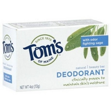 Tom's Of Maine Deodorant Natural Beauty Bar Soap (6x4Oz)