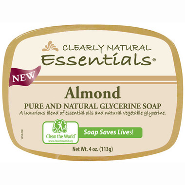 Clearly Natural Glycerin Bar Soap Almond (1x4 Oz)