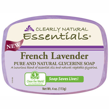 Clearly Natural Glycerin Bar Soap French Lavender (1x4 Oz)