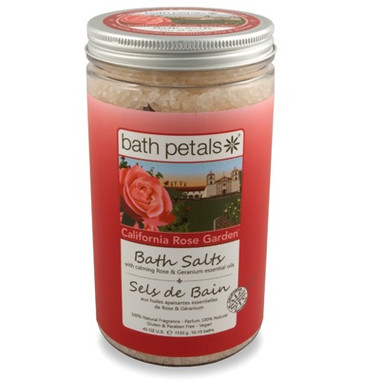 Bath Petals Rose Bath Salt Jar (1x40Oz)