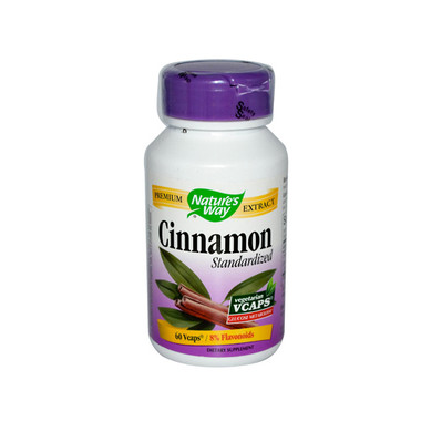 Nature's Way Cinnamon Standardized (60 Veg Caps)