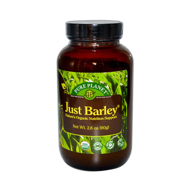 Pure Planet Just Barley Nature's Organic Nutrition Support 2.8 Oz