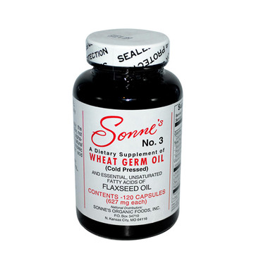 Sonne's No. 3 Wheat Germ Oil 627 mg (1x120 Caps)