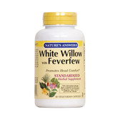 Nature's Answer White Willow with Feverfew (60 Veg Caps)
