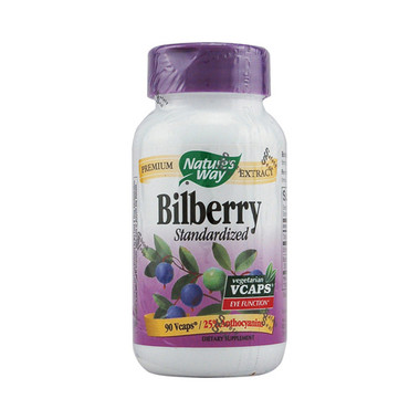 Nature's Way BiLberry Standardized (90 Vcaps)