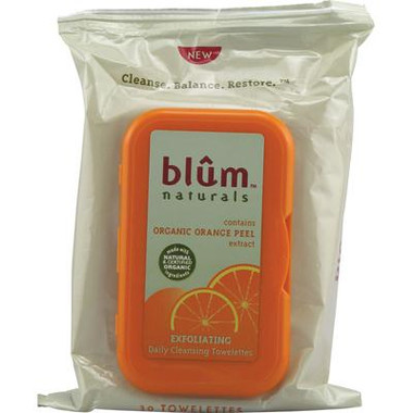 Blum Naturals Exfoliating Towelette (3x30 ct)
