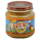 Earth's Best Baby Foods Baby Apple/Apricot (12x4OZ )