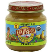 Earth's Best Baby Foods Baby Pear Puree (12x4OZ )