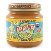 Earth's Best Baby Foods Baby Carrots (12x4OZ )