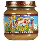 Earth's Best Baby Foods Baby Veg/Turkey (12x4OZ )