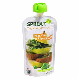 Sprout Og2 Pear Kiwi Spinach (10x4Oz)