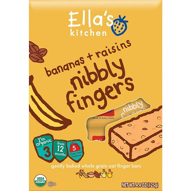 Ella's Kitchen Og2 Nibly Banana Raisin (12x4.4Oz)