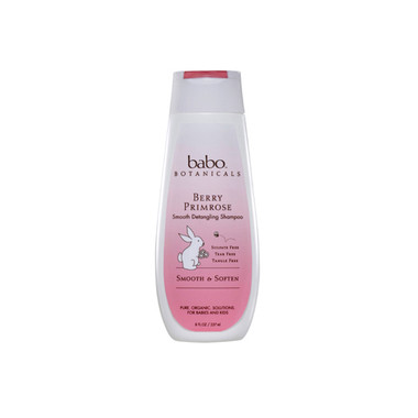 Babo Botanicals Smooth Detangling Shampoo Berry Primrose (8 fl Oz)