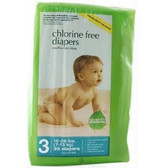 Seventh Generation Baby Free Clear Diapers Stage 3: 16-28 Lbs (4x31 CT)