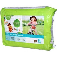 Seventh Generation 7 Gen Diapers Stage 6 2000 ct (4x20 CT)
