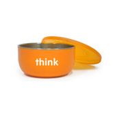 Thinkbaby BPA Free Ceral Bowl Orange Count