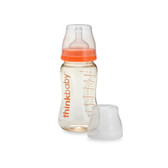 Thinkbaby Baby Bottle with Stage B Nipple (6-12 Months) 9 Oz