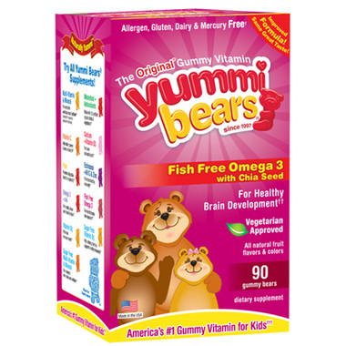 Hero Nutritionals Yummi Bear Omega 3-6-9 (1x90 count)